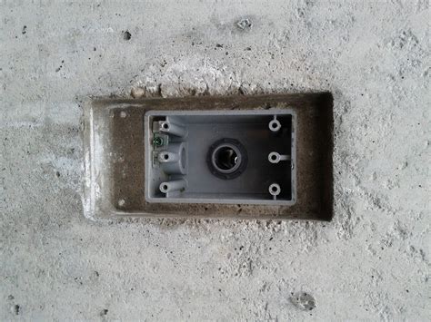 best mortar for setting plastic electrical box in cinder block|block wall electrical box fitting.